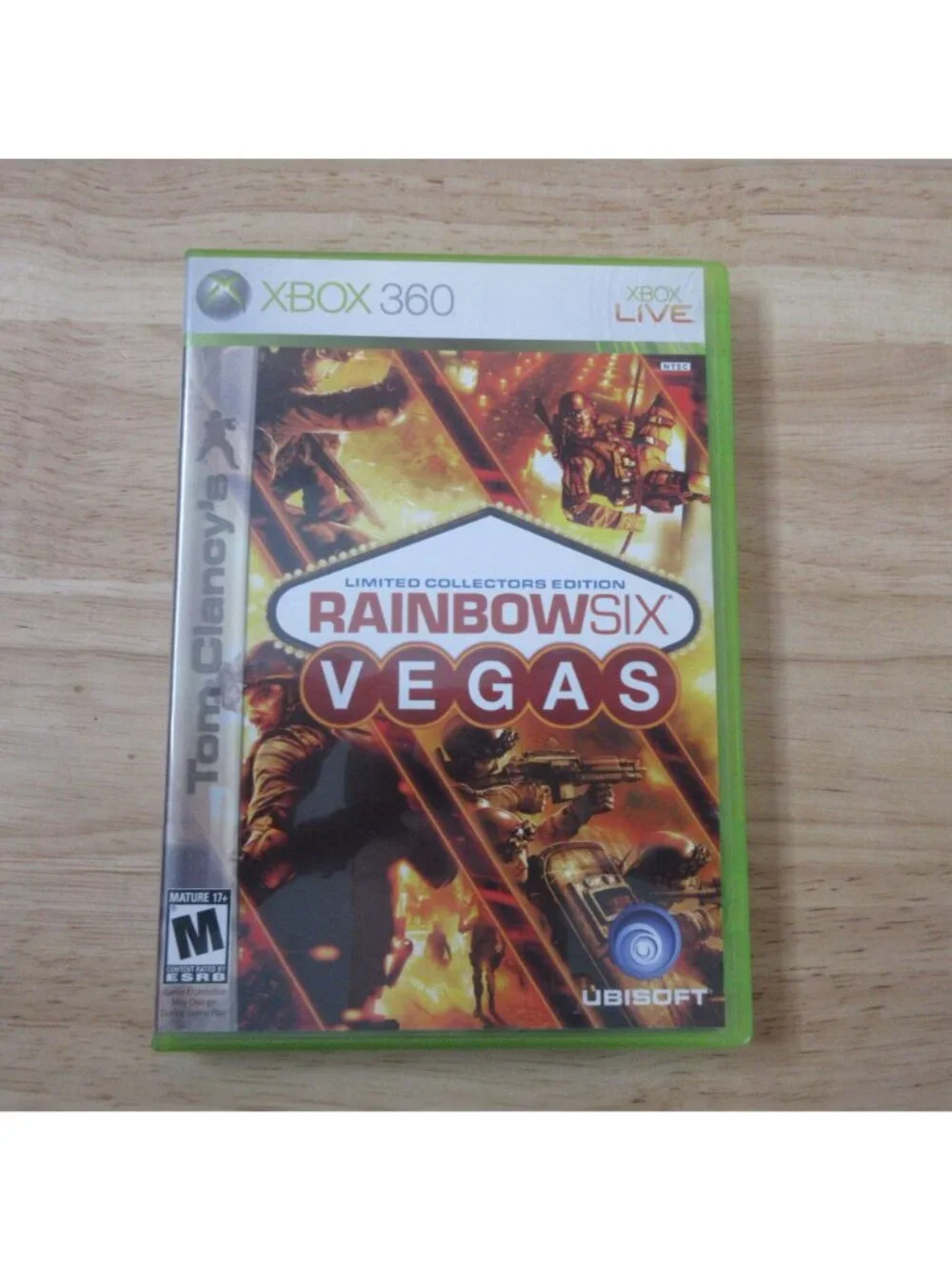 Tom Clancy's Rainbow Six Vegas - 2 Game Bundle - (Microsoft Xbox 360, 2006)